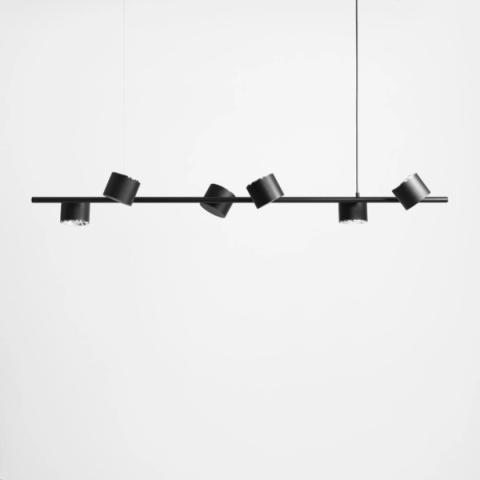 Lampa wisząca BOT 6 BLACK Lampa wisząca BOT 6 BLACK