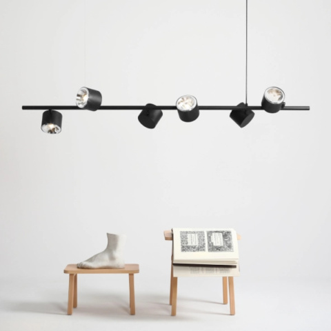 Lampa wisząca BOT 6 BLACK Lampa wisząca BOT 6 BLACK