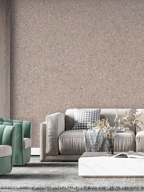 Belka B14 - Tapeta Jasnobrązowa, Nowoczesna Aranżacja Ścian