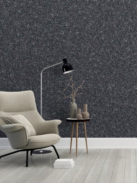 Belka B47 - Tapeta Czarna, Nowoczesna Aranżacja Ścian