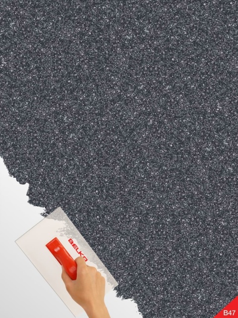 Belka B47 - Tapeta Czarna, Nowoczesna Aranżacja Ścian