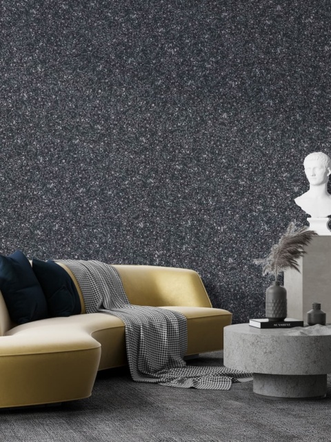 Belka B47 - Tapeta Czarna, Nowoczesna Aranżacja Ścian