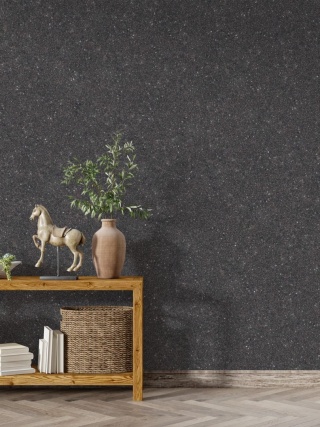 Belka B48 - Tapeta Czarny Złoty, Nowoczesna Aranżacja Ścian