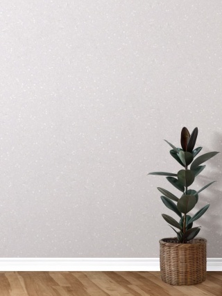 Belka B5 - Biała Tapeta z Brokatem, Nowoczesna Aranżacja Ścian