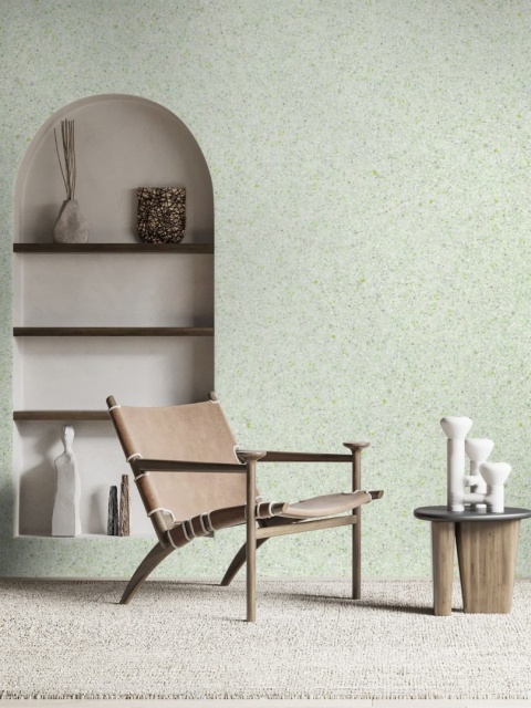 Belka B56 - Tapeta Szaro Zielona, Nowoczesna Aranżacja Ścian, opak. 5kg