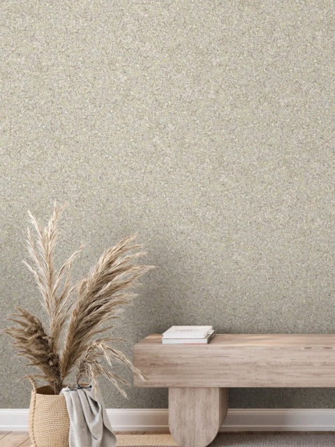 Belka B8 - Tapeta Szaro Zielona, Nowoczesna Aranżacja Ścian