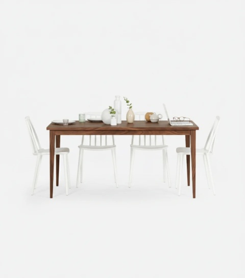 FARM Stół Rozkładany Orzech Amerykański