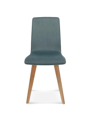 CLEO beech wood upholstered chair