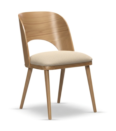 Krzesło ZOYA-4 z drewna bukowego