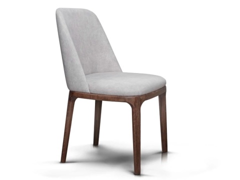Krzesło LOFT drewniane tapicerowane