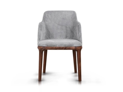 Krzesło LOFT drewniane tapicerowane