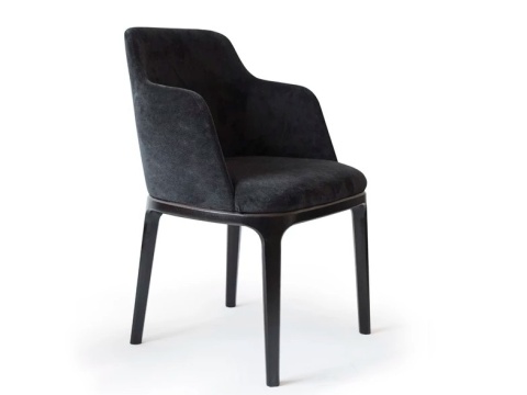 Krzesło LOFT drewniane tapicerowane