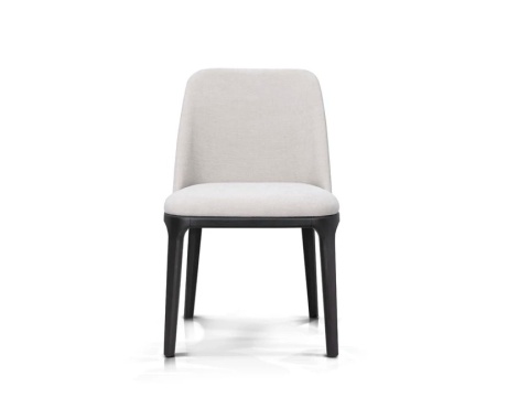 Krzesło LOFT drewniane tapicerowane