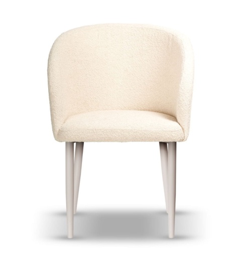 CARINE metal upholstered chair