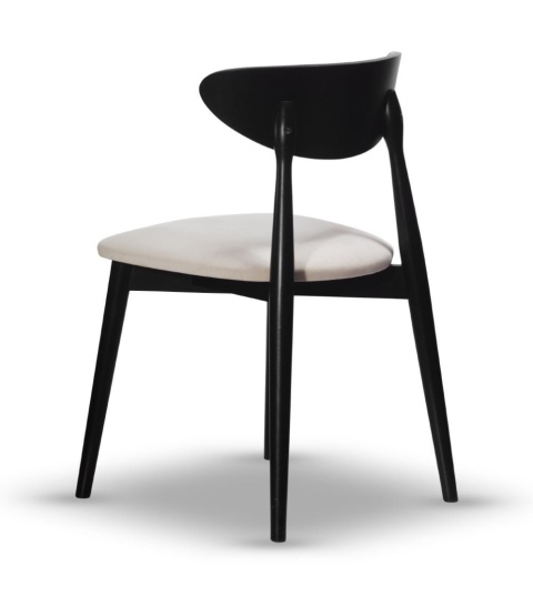 VESTA beech wood upholstered chair