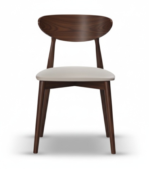 VESTA beech wood upholstered chair