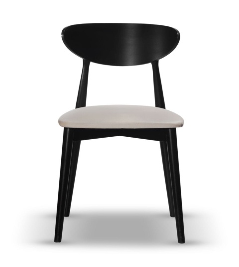 VESTA beech wood upholstered chair