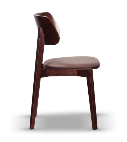 Krzesło DARO-2 z drewna bukowego tapicerowane