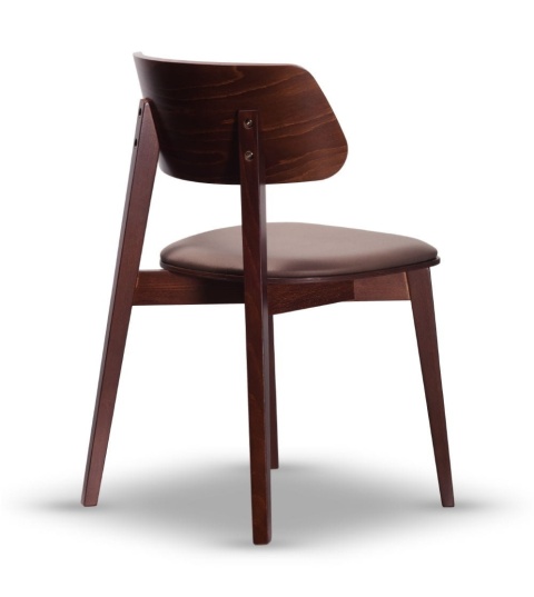 Krzesło DARO-2 z drewna bukowego tapicerowane