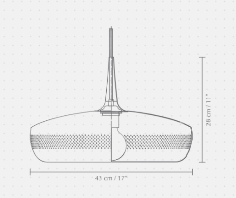 Lampa wisząca Clava Dine