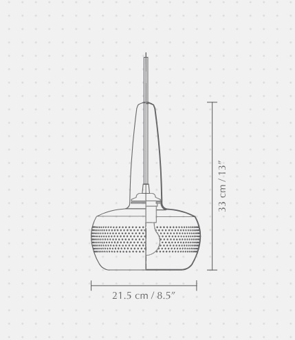 Clava lampa wisząca