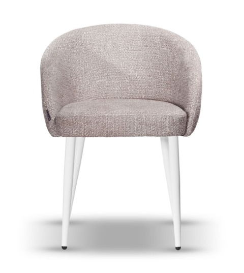 Krzesło FLOW metalowe tapicerowane