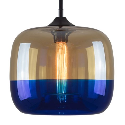 London Loft NO. 5 AB szklana lampa wisząca