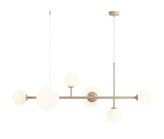 Lampa wisząca DIONE 6 BLACK